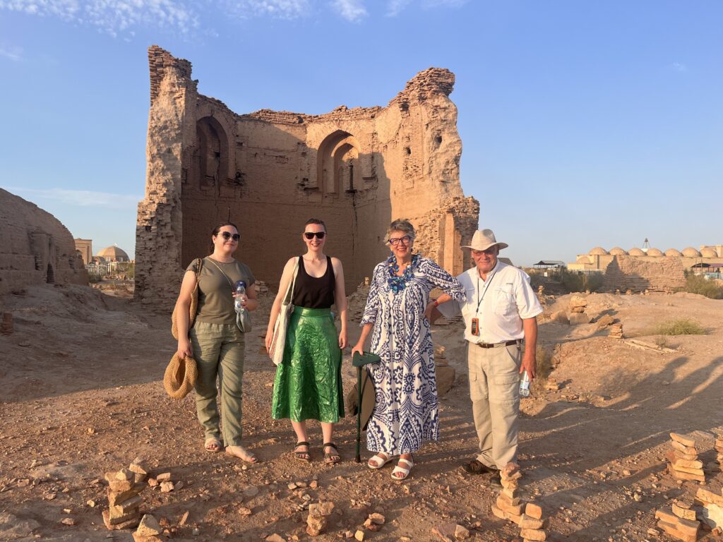 Prue Leith in Karakalpakstan